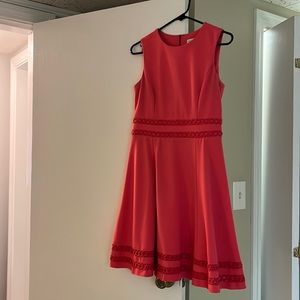 Pink Calvin Klein dress